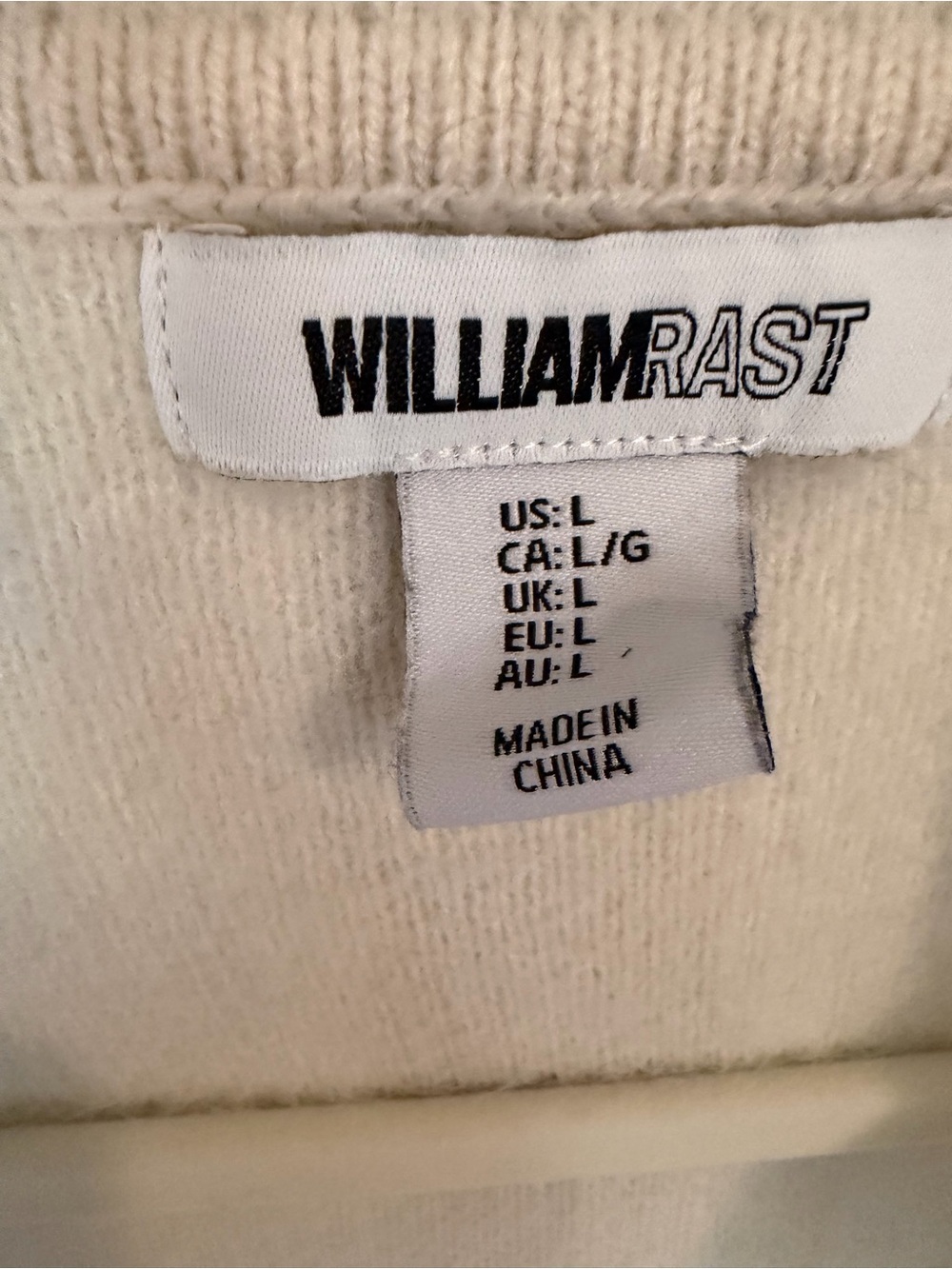 William Rast Ivory Button-Front Knit Cardigan - Picture 3 of 3